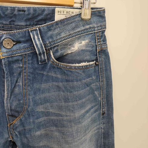 ディーゼル DIESEL ボタンフライ テーパード デニムパンツ レディース W28 L34