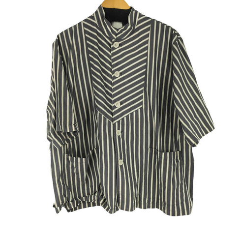 キャスパージョン CASPER JOHN S/S ストライプシャツ メンズ JPN:S