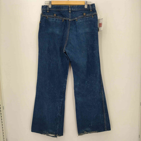 60S アルミTALON ワイドデニムパンツ 濃紺 メンズ 34