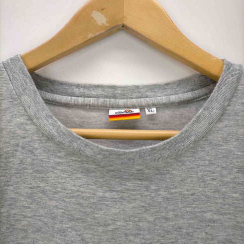 エレッセ ellesse ボックスシルエット ロゴプリントクルーネックTシャツ メンズ JPN:XL