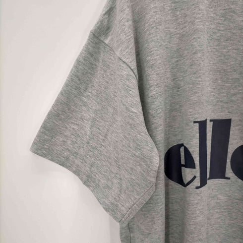 エレッセ ellesse ボックスシルエット ロゴプリントクルーネックTシャツ メンズ JPN:XL