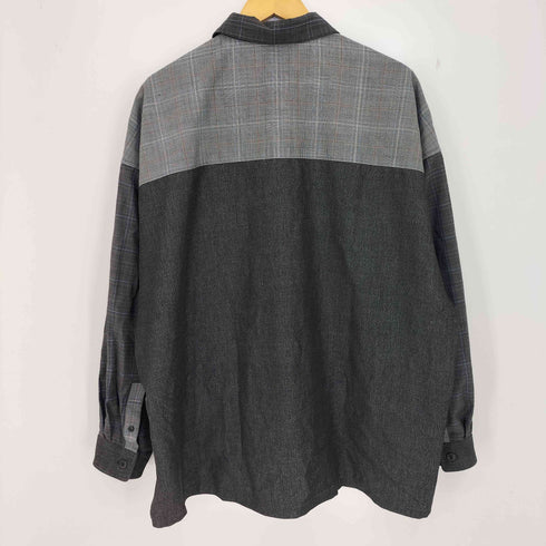 メゾンスペシャル MAISON SPECIAL クレイジーパターン プライムオーバーCPOシャツ メンズ JPN:46