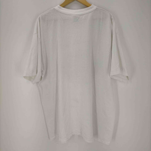 YORK 90S USA製 裾袖シングル ハワイアンプリント クルーネックTシャツ メンズ JPN:XL