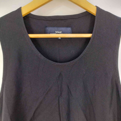 トリココムデギャルソン tricot COMME des GARCONS クルーネック ノースリーブ ワンピース レディース JPN:M