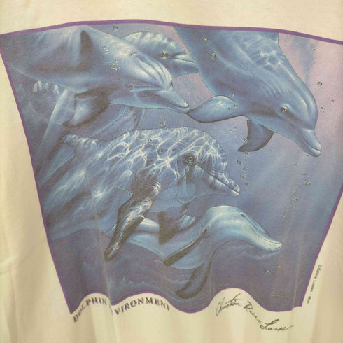 CLASSIC PLATINUM MADE IN USA フロントプリントTシャツ メンズ import:L