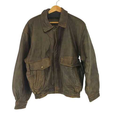 ポロクラブ Polo Club A-2 レザーブルゾン メンズ JPN:3