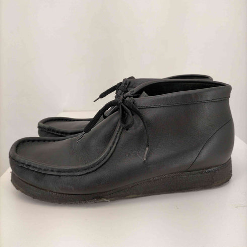 クラークスオリジナルズ Clarks ORIGINALS Wallabee Boot ワラビーブーツ レザー ブラック メンズ UK:10