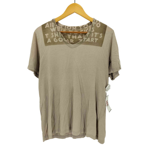 メゾンマルタンマルジェラ Maison Martin Margiela 15SS Vネック エイズ Tシャツ メンズ import:M