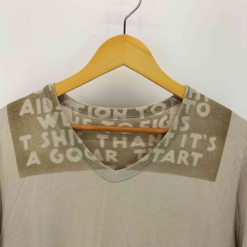 メゾンマルタンマルジェラ Maison Martin Margiela 15SS Vネック エイズ Tシャツ メンズ import:M