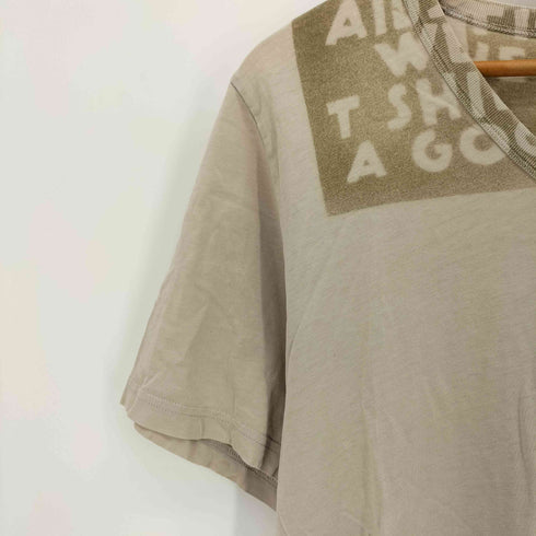 メゾンマルタンマルジェラ Maison Martin Margiela 15SS Vネック エイズ Tシャツ メンズ import:M