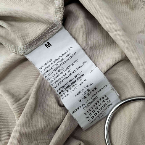 メゾンマルタンマルジェラ Maison Martin Margiela 15SS Vネック エイズ Tシャツ メンズ import:M