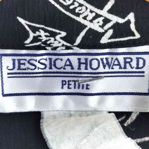 JESSICA HOWARD 総柄半袖シャツ レディース