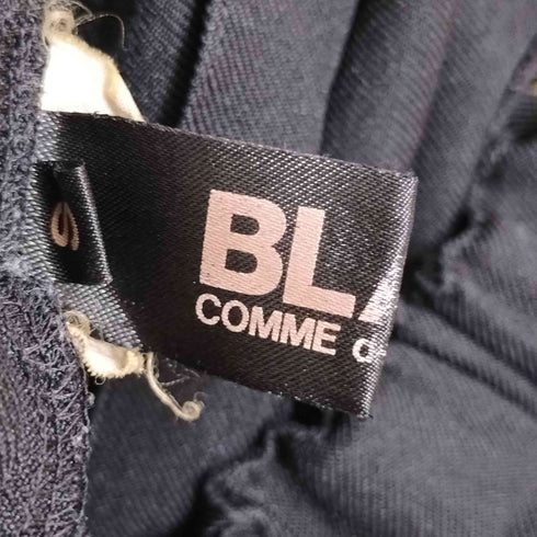 ブラックコムデギャルソン BLACK COMME des GARCONS エステル 縮絨 タックフレアスカート レディース JPN:S