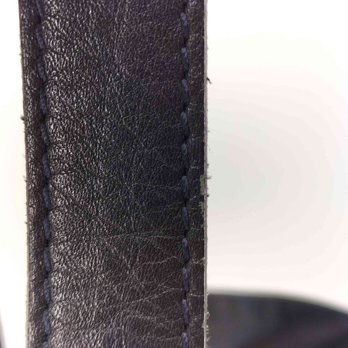 バーバリーブラックレーベル BURBERRY BLACK LABEL リバーシブルレザートートバッグ カモ柄 メンズ