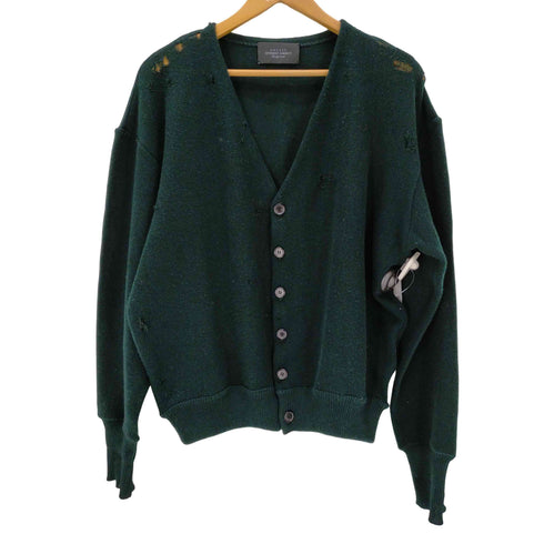 アンユーズド UNUSED 12G Damege cardigan ダメージ加工 カーディガン メンズ 4