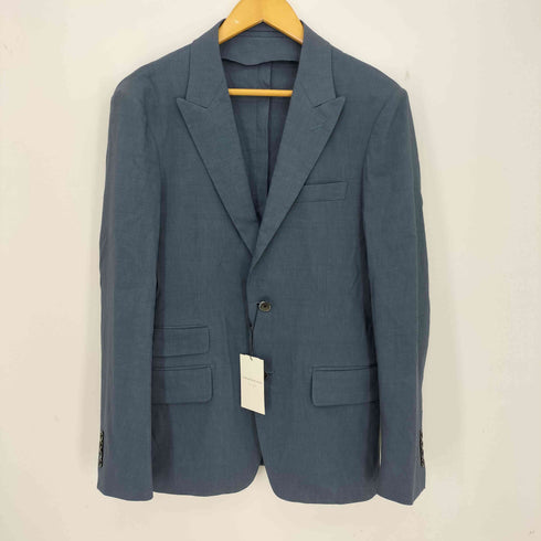 トゥモローランド TOMORROWLAND Marini&Cecconi ストレッチリネン スーツセットアップ メンズ ジャケット44/パンツ42