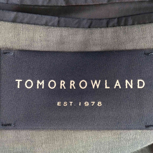 トゥモローランド TOMORROWLAND Marini&Cecconi ストレッチリネン スーツセットアップ メンズ ジャケット44/パンツ42