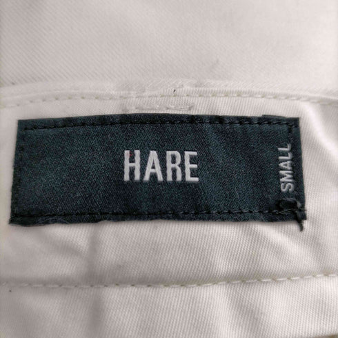 ハレ HARE 裾デザインワイドスラックス レディース JPN:S