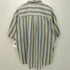 ヴァンヒューゼン VAN HEUSEN 90S エジプト製 ボタンダウン ストライプ柄 ショートスリーブシャツ メンズ import:L