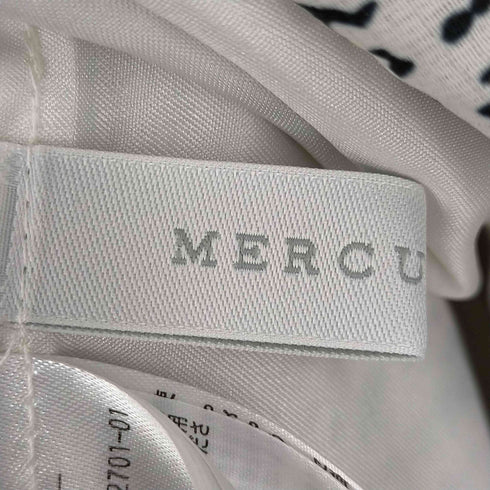 マーキュリーデュオ MERCURYDUO 23SS 2wayボリュームスリーブシャーリングプリントワンピース レディース import:S