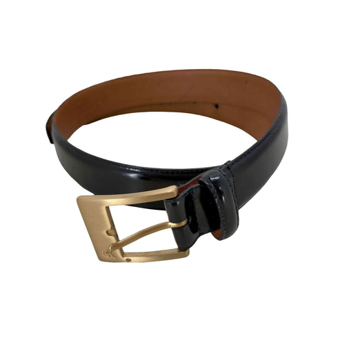 シーケーカルバンクライン ck Calvin Klein カウレザーベルト メンズ 30/75