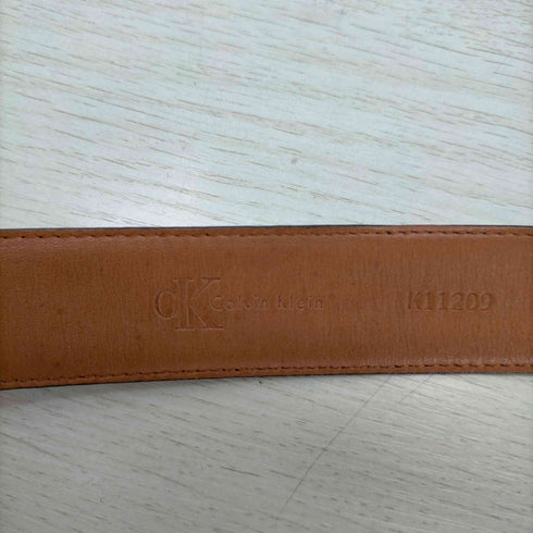 シーケーカルバンクライン ck Calvin Klein カウレザーベルト メンズ 30/75