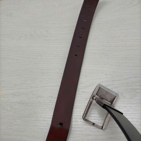 シーケーカルバンクライン ck Calvin Klein カウレザーベルト メンズ 30/75