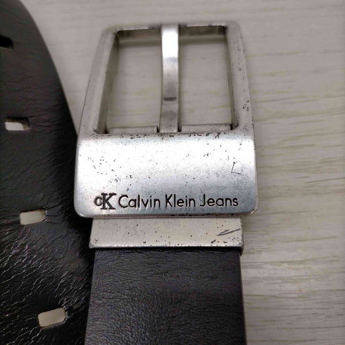 シーケーカルバンクライン ck Calvin Klein カウレザーベルト メンズ 30/75