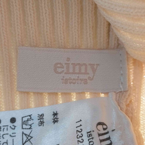 エイミーイストワール eimy istoire 袖シアー切替 ブラウス レディース FREE
