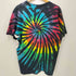 SUNDOG 90S タイダイ柄 ショートスリーブ クルーネックTシャツ メンズ import:L