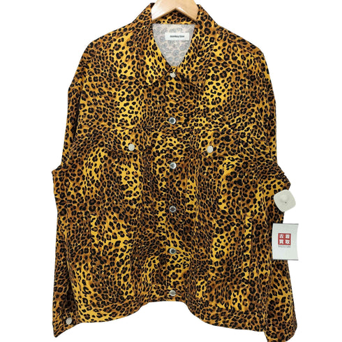 モンキータイム MONKEY TIME 2021SS KATURAGI TRACK JACKET レオパード柄 トラックジャケット メンズ JPN:XL