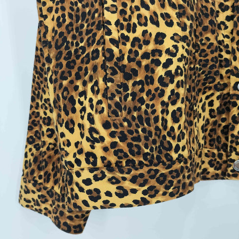 モンキータイム MONKEY TIME 2021SS KATURAGI TRACK JACKET レオパード柄 トラックジャケット メンズ JPN:XL