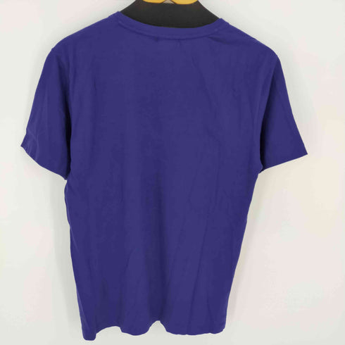 ランバンオンブルー LANVIN en Bleu READY STEADY GO ロゴ 切換えプリント T シャツ メンズ FR:48