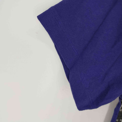 ランバンオンブルー LANVIN en Bleu READY STEADY GO ロゴ 切換えプリント T シャツ メンズ FR:48