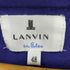 ランバンオンブルー LANVIN en Bleu READY STEADY GO ロゴ 切換えプリント T シャツ メンズ FR:48