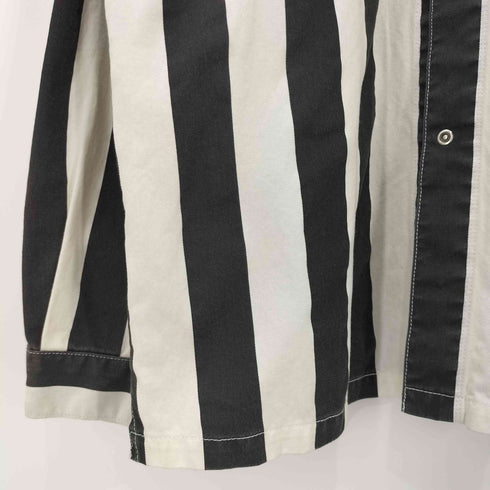 モンキータイム MONKEY TIME LIGHT KATURAGI STRIPE PRINT SHIRT ストライプ柄 ロングスリーブシャツ メンズ JPN:L