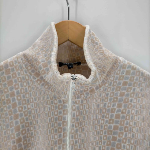 アーペーセー A.P.C. 総柄ジップアップ起毛 ジャケット メンズ JPN:M