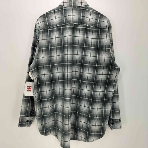 デヴィッドテイラー david taylor 80-90s チェック柄 ロングスリーブ ネルシャツ メンズ import:L
