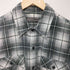デヴィッドテイラー david taylor 80-90s チェック柄 ロングスリーブ ネルシャツ メンズ import:L