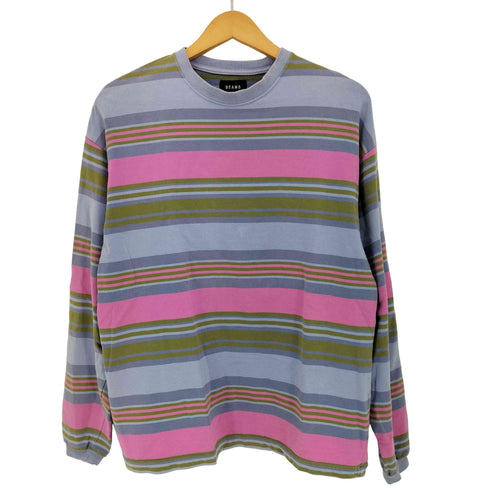 ビームス BEAMS マルチボーダー長袖Tシャツ メンズ JPN:S