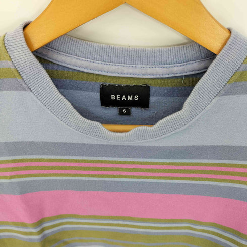 ビームス BEAMS マルチボーダー長袖Tシャツ メンズ JPN:S