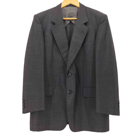 LAYCOCK イングランド製 KID MOHAIR キッドモヘア シアサッカー 2B テーラードジャケット メンズ