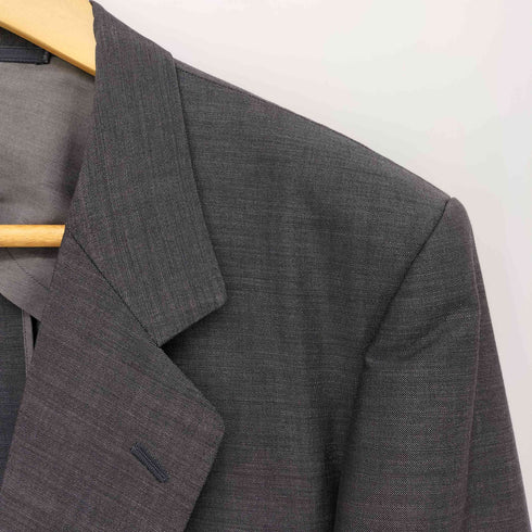 LAYCOCK イングランド製 KID MOHAIR キッドモヘア シアサッカー 2B テーラードジャケット メンズ