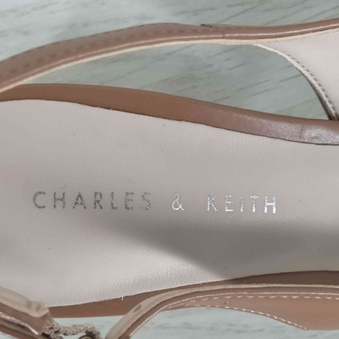 チャールズキース CHARLES & KEITH アンクルストラップ ヒールパンプス レディース EUR:35