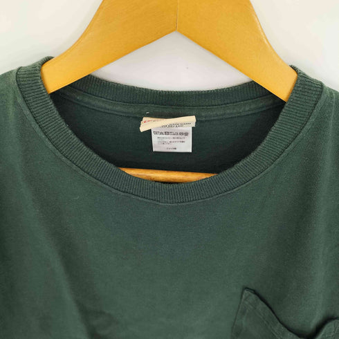 グッドウェア Goodwear USA製 クロップド ポケットTシャツ レディース import:M