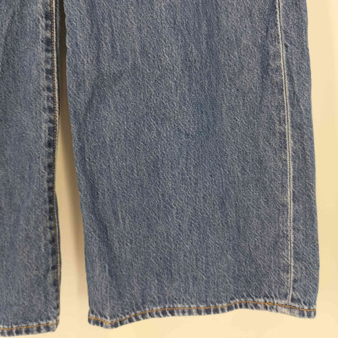 スピックアンドスパン Spick and Span 別注 SMU RIBCAGE WIDE LEG デニムパンツ レディース W28/L30