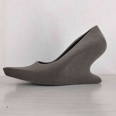 メリッサ melissa スクエアトゥ ベルベット ヒールパンプス レディース US:7
