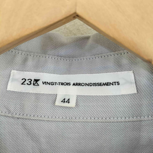 ニジュウサンク 23区 ビッグサイズ ロングスリーブシャツ レディース JPN:44
