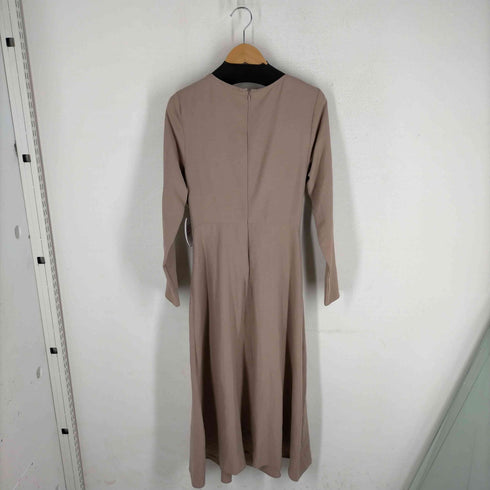 ザラ ZARA バックデザイン 長袖 マキシワンピース レディース import:S