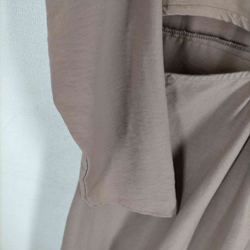 ザラ ZARA バックデザイン 長袖 マキシワンピース レディース import:S